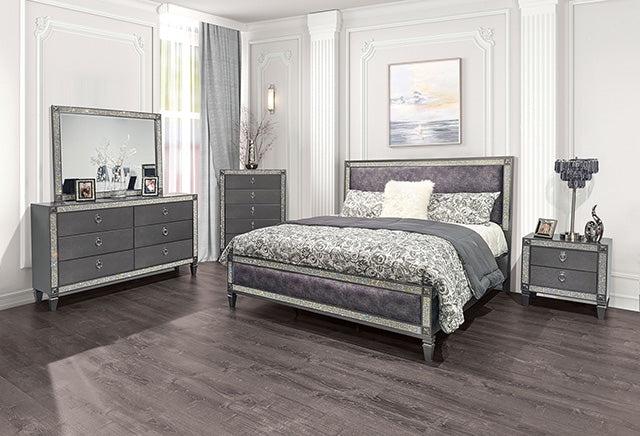 Titania Queen Bedroom Set - U&U Home Budget Furniture (Carteret, NJ)