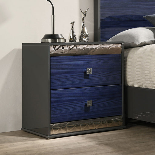 Morcote Nightstand - U&U Home Budget Furniture (Carteret, NJ)