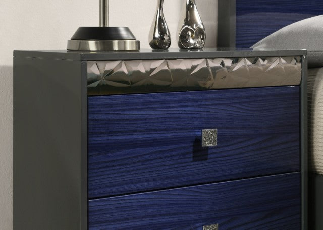 Morcote Nightstand - U&U Home Budget Furniture (Carteret, NJ)
