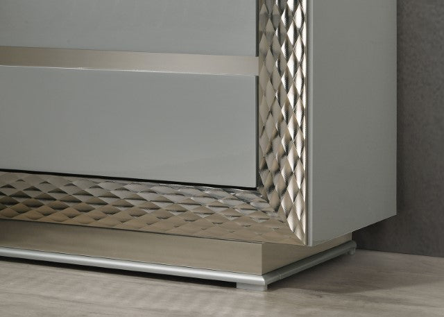 Ventnor Nightstand - U&U Home Budget Furniture (Carteret, NJ)