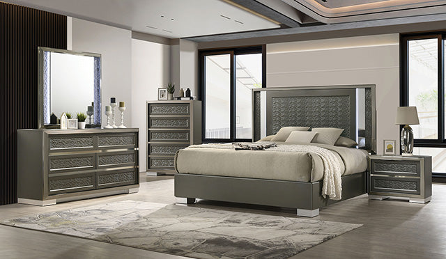Leyland Queen Bedroom Set - U&U Home Budget Furniture (Carteret, NJ)