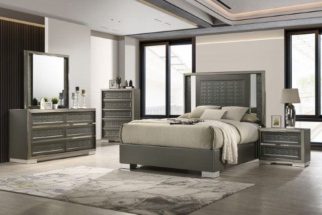 Leyland Queen Bedroom Set - U&U Home Budget Furniture (Carteret, NJ)
