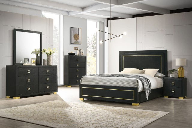 Latimer Bed - U&U Home Budget Furniture (Carteret, NJ)
