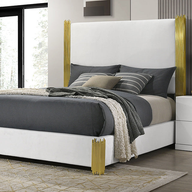 Basildon Queen Bedroom Set - U&U Home Budget Furniture (Carteret, NJ)