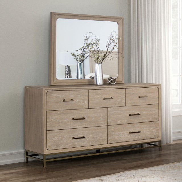 Sandnes Mirror - U&U Home Budget Furniture (Carteret, NJ)