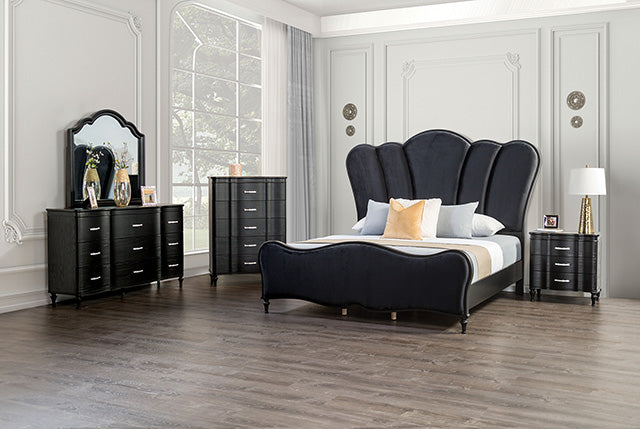 Melodi Parc Queen Bedroom Set - U&U Home Budget Furniture (Carteret, NJ)