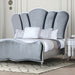 Melodi Parc Bed Black & Silver - U&U Home Budget Furniture (Carteret, NJ)