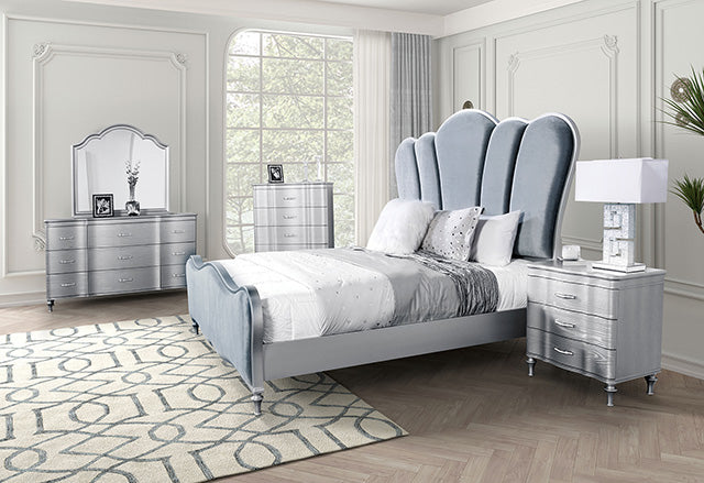 Melodi Parc Queen Bedroom Set - U&U Home Budget Furniture (Carteret, NJ)