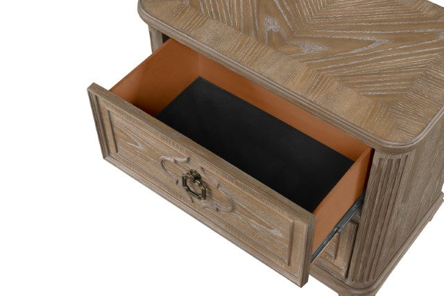 Lyris Nightstand - U&U Home Budget Furniture (Carteret, NJ)
