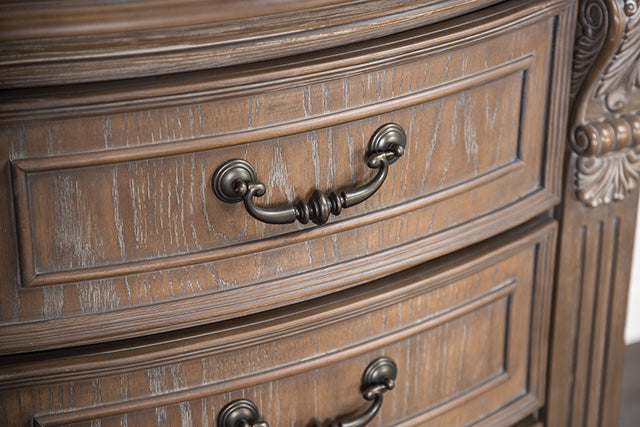 Seven Oaks Nightstand - U&U Home Budget Furniture (Carteret, NJ)
