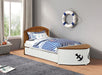 Poseidon Twin Captain Bed - U&U Home Budget Furniture (Carteret, NJ)