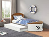Poseidon Twin Captain Bed - U&U Home Budget Furniture (Carteret, NJ)