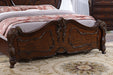 Roselli Bed Chrome & White - U&U Home Budget Furniture (Carteret, NJ)