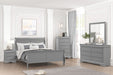 Louis Philippe Mirror - U&U Home Budget Furniture (Carteret, NJ)
