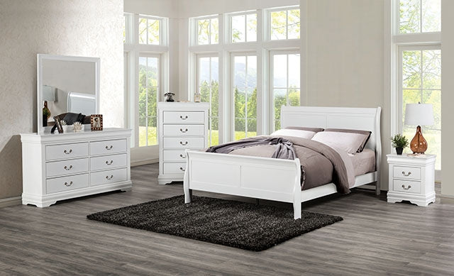 Louis Philippe Mirror - U&U Home Budget Furniture (Carteret, NJ)