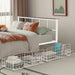 Nicoli Queen Metal Bed With Underbed Storage - U&U Home Budget Furniture (Carteret, NJ)