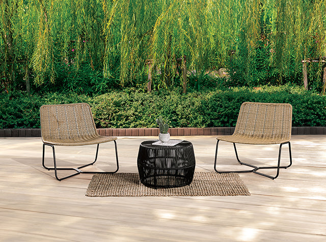 Sarabi 3 Pc. Conversation Set - U&U Home Budget Furniture (Carteret, NJ)
