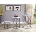 Madyson 3 Pc. Nesting Table - U&U Home Budget Furniture (Carteret, NJ)