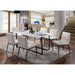 Alisha 7 Pc Dining Table Set - U&U Home Budget Furniture (Carteret, NJ)
