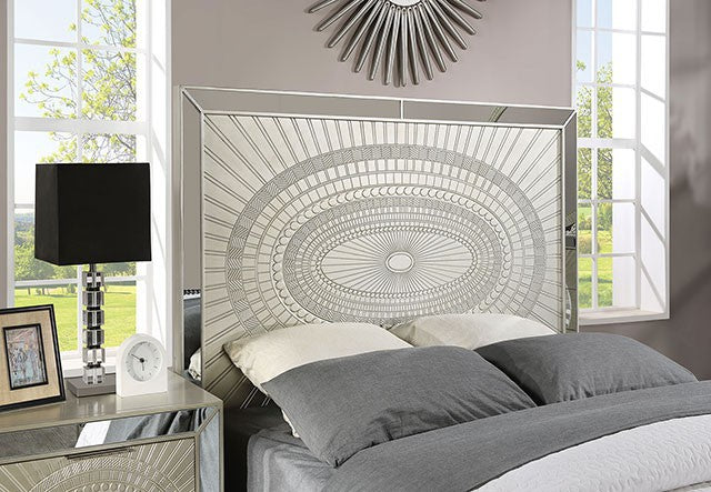 Valletta Cal.King Bed - U&U Home Budget Furniture (Carteret, NJ)