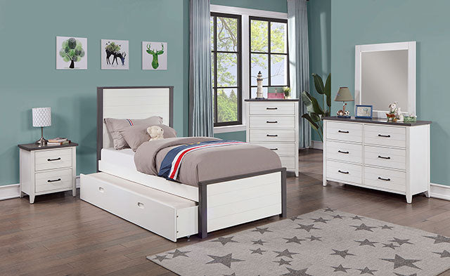 Priam 4 Pc Bedroom Set - U&U Home Budget Furniture (Carteret, NJ)