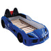 Trackster Bed White, Red,, Black, & Blue - U&U Home Budget Furniture (Carteret, NJ)
