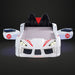 Trackster Bed White, Red,, Black, & Blue - U&U Home Budget Furniture (Carteret, NJ)