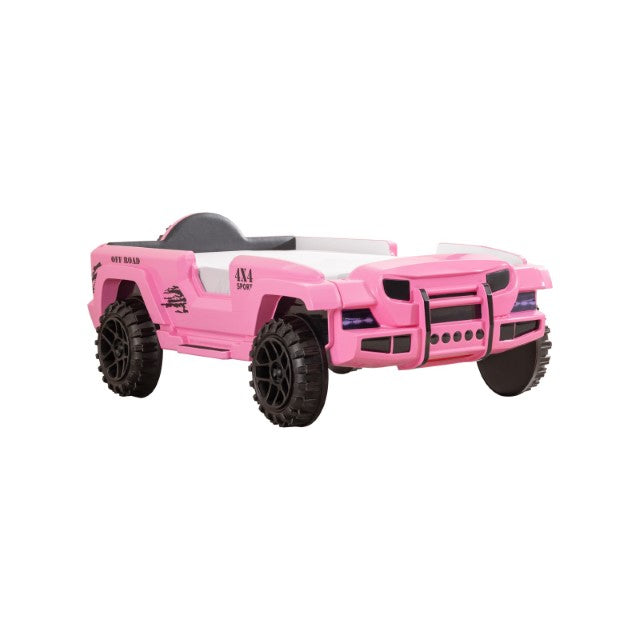Randlar Bed Pink, Green, & Black - U&U Home Budget Furniture (Carteret, NJ)