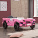 Randlar Bed Pink, Green, & Black - U&U Home Budget Furniture (Carteret, NJ)