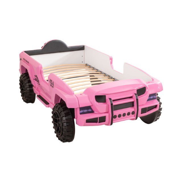 Randlar Bed Pink, Green, & Black - U&U Home Budget Furniture (Carteret, NJ)