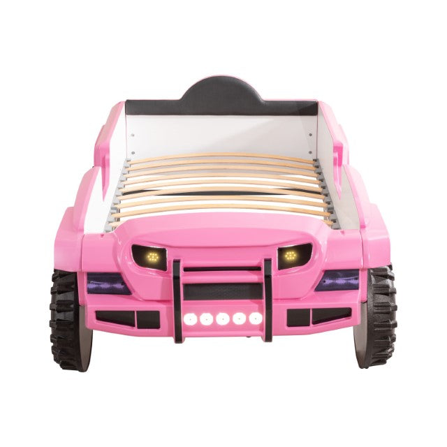 Randlar Bed Pink, Green, & Black - U&U Home Budget Furniture (Carteret, NJ)