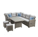 Malia Patio Dining Table - U&U Home Budget Furniture (Carteret, NJ)