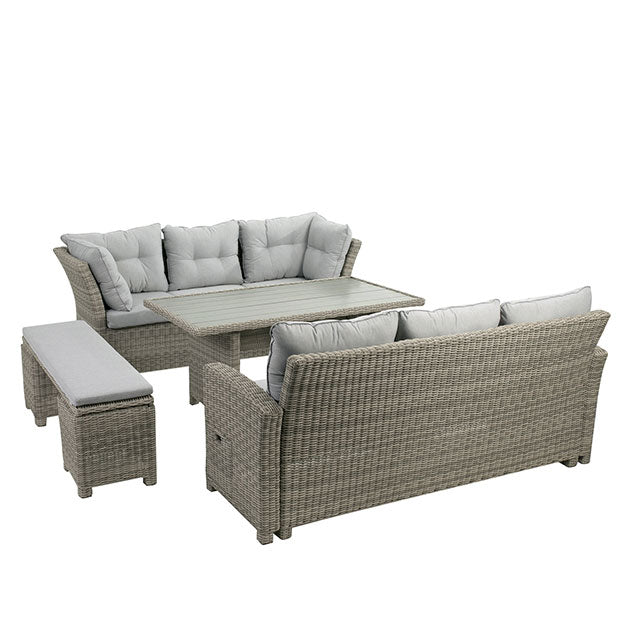 Malia Patio Dining Table - U&U Home Budget Furniture (Carteret, NJ)