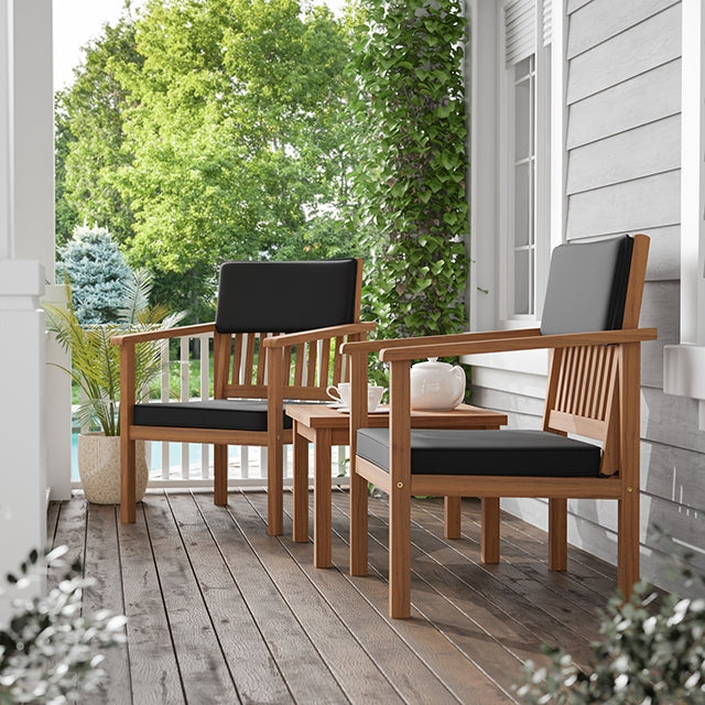 Noto 3 Pc. Patio Set - U&U Home Budget Furniture (Carteret, NJ)