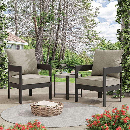 Lotus 3-PC Patio Set - U&U Home Budget Furniture (Carteret, NJ)