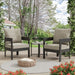 Lotus 3-PC Patio Set - U&U Home Budget Furniture (Carteret, NJ)