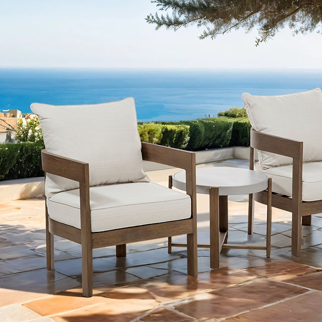 Lotus 3-PC Patio Set - U&U Home Budget Furniture (Carteret, NJ)