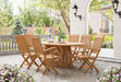 Lovina Oval Dining Table - U&U Home Budget Furniture (Carteret, NJ)