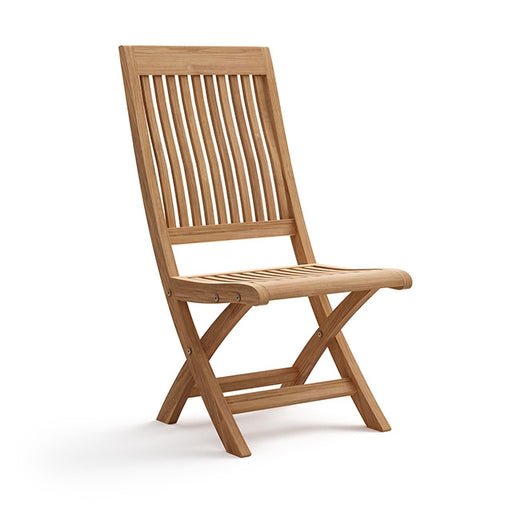 Nusa Folding Armless Chair - U&U Home Budget Furniture (Carteret, NJ)