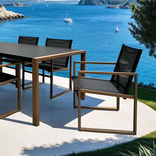 Oswego 8 Pc. Outdoor Dining Set - U&U Home Budget Furniture (Carteret, NJ)