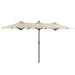 Musa Rectangular Market Umbrella - U&U Home Budget Furniture (Carteret, NJ)