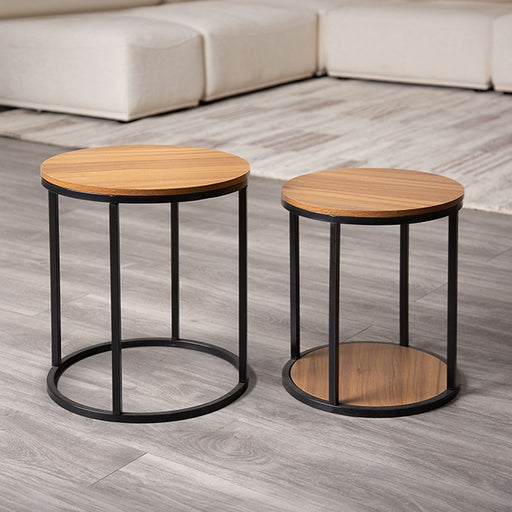 Mollie Nesting Tables (2/CTN) - U&U Home Budget Furniture (Carteret, NJ)