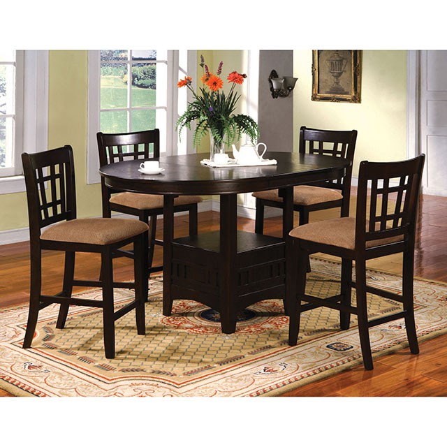 Metropolis Oval Counter Ht. Table - U&U Home Budget Furniture (Carteret, NJ)