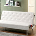 Farel Futon Sofa Red & White - U&U Home Budget Furniture (Carteret, NJ)