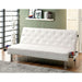 Farel Futon Sofa Red & White - U&U Home Budget Furniture (Carteret, NJ)