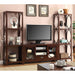 Melville Cherry Pier Cabinet - U&U Home Budget Furniture (Carteret, NJ)