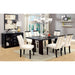 Luminar Black/White Side Chair (2/CTN) - U&U Home Budget Furniture (Carteret, NJ)