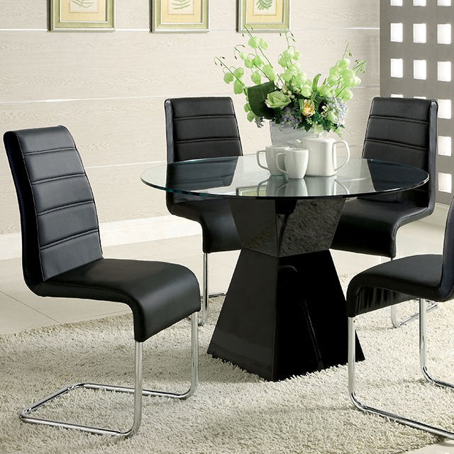 Mauna 5 Pc Dining Table Set - U&U Home Budget Furniture (Carteret, NJ)