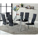 Kalawao Black Side Chair (2/CTN) - U&U Home Budget Furniture (Carteret, NJ)