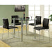Kona II Black Counter Ht. Chair - U&U Home Budget Furniture (Carteret, NJ)